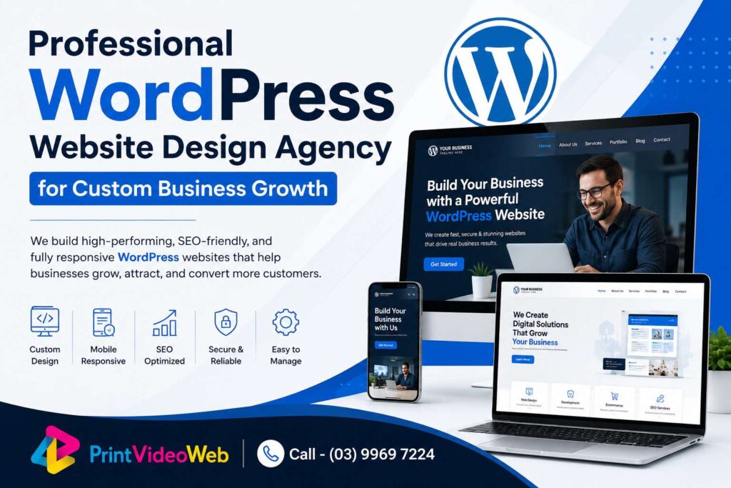 Professional WordPress Website Design Agency for Custom Business Growth