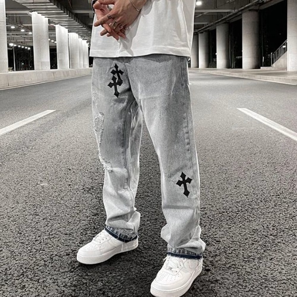 Chrome Hearts Jeans Inspired by Celebrity Style