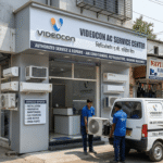 Does Videocon AC Service Center provide AC condenser cleaning services?