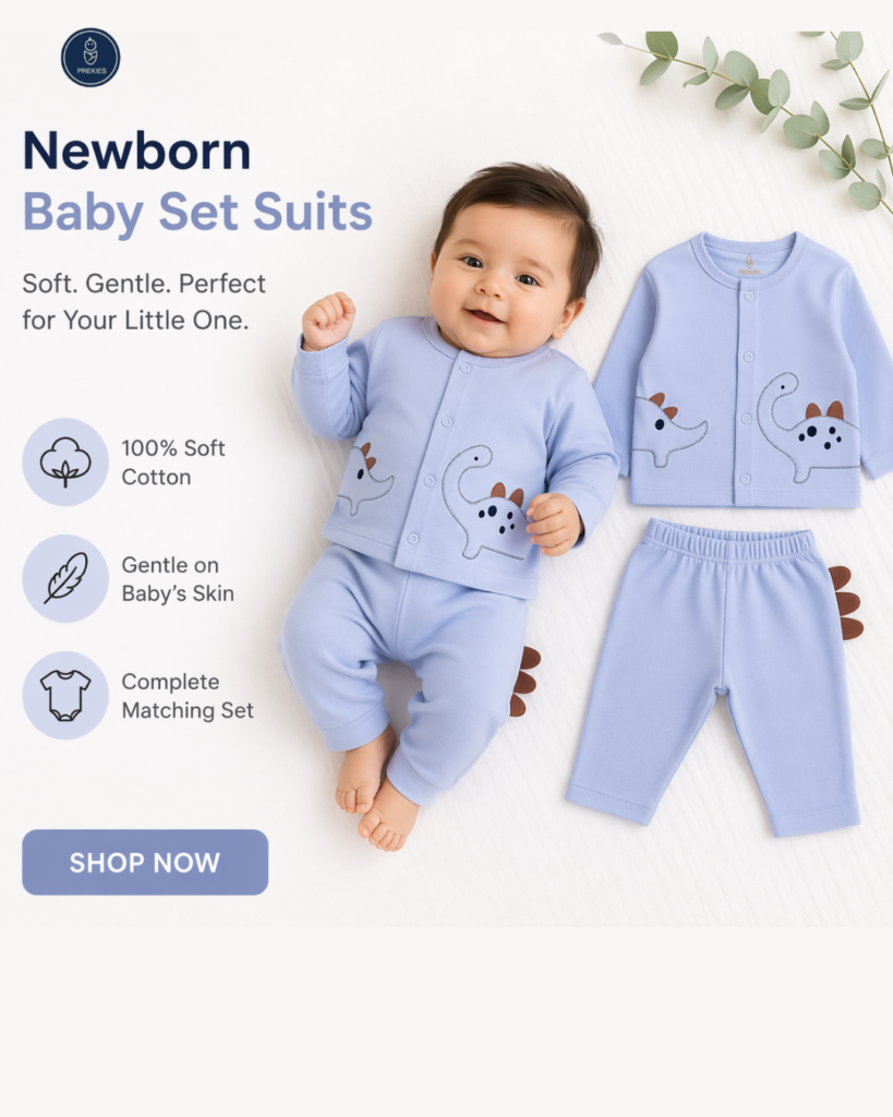 What Makes Prekies Set & Suit Outfits Comfortable for Everyday Baby Wear?