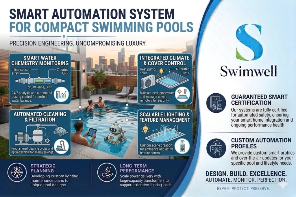 Can swimming pool construction in India be customized for compact spaces?