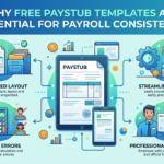 Why Free Paystub Templates Are Essential for Payroll Consistency