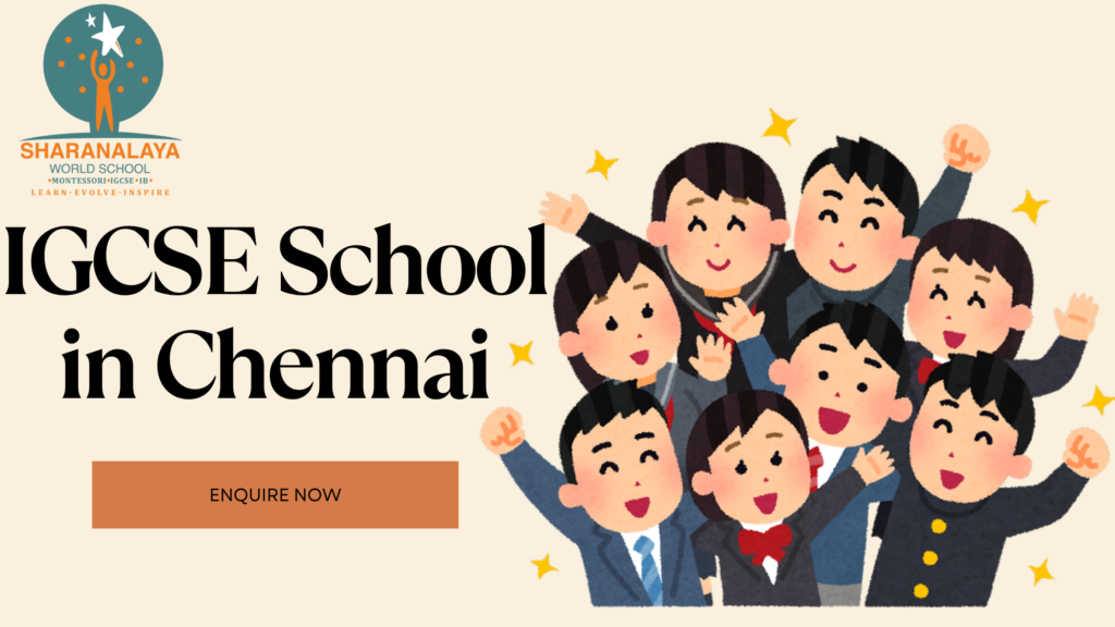 Sharanalaya in Akkarai: Trusted Montessori Play School Near Injambakkam & Leading IGCSE School