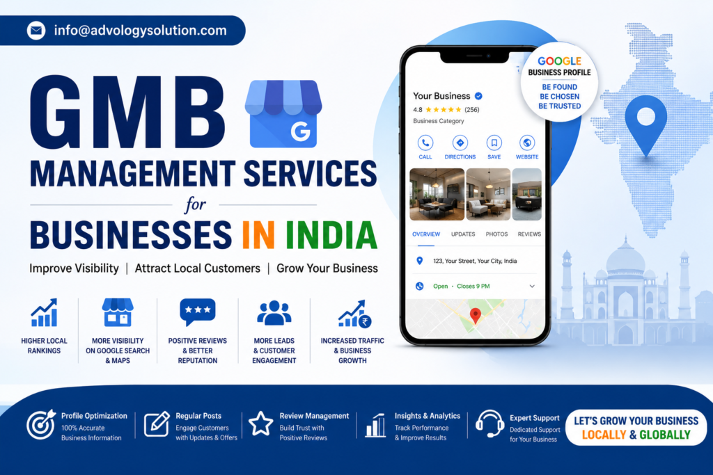 Top-Rated GMB Management Services in India for Local SEO Growth