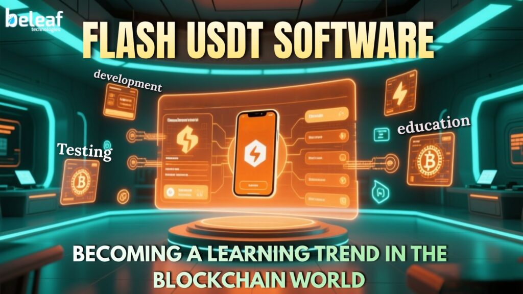 Why Flash USDT Software Is Becoming a Learning Trend in the Blockchain World