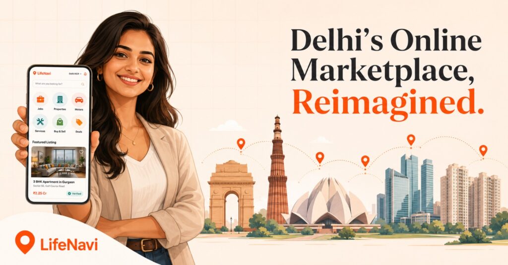 The Online Marketplace in Delhi NCR Has Quietly Shifted in 2026 | Lifenavi
