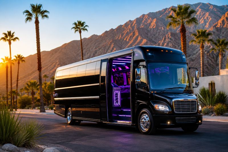 What Affects Party Bus Pricing in Palm Springs and How to Plan Efficiently