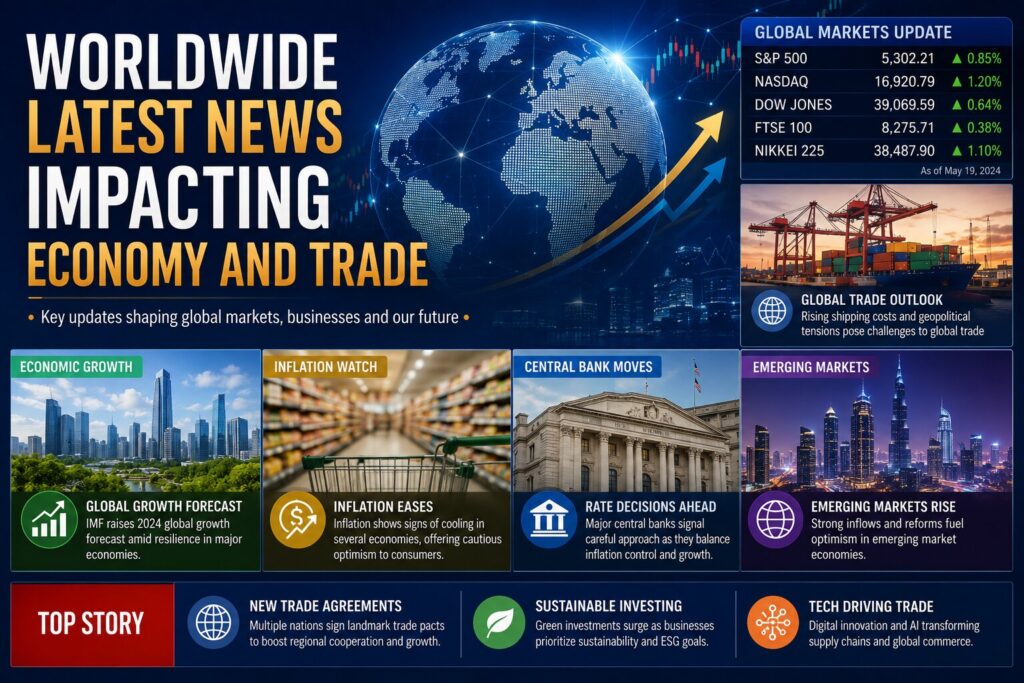 Worldwide Latest News Impacting Economy and Trade