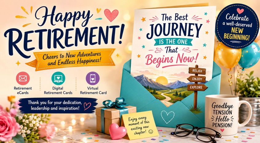 Retirement eCards: The Perfect Way to Celebrate a New Beginning