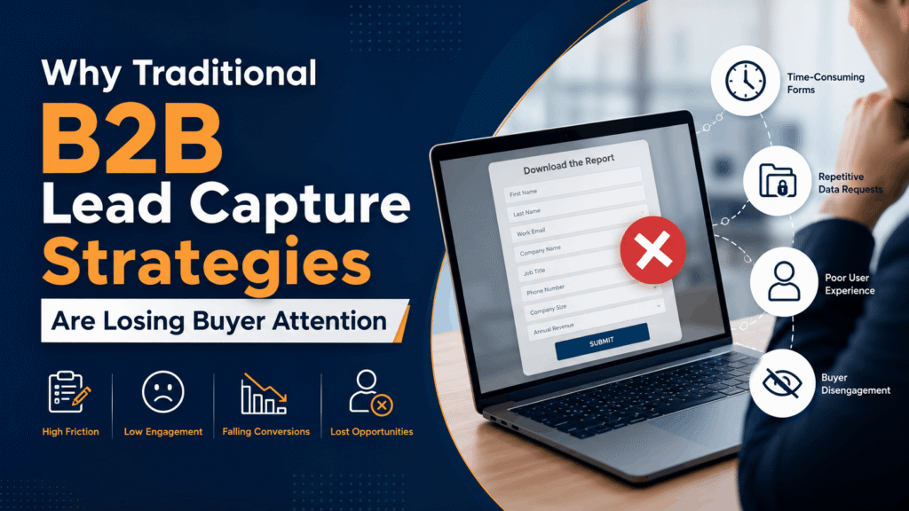 Why Traditional B2B Lead Capture Strategies Are Losing Buyer Attention