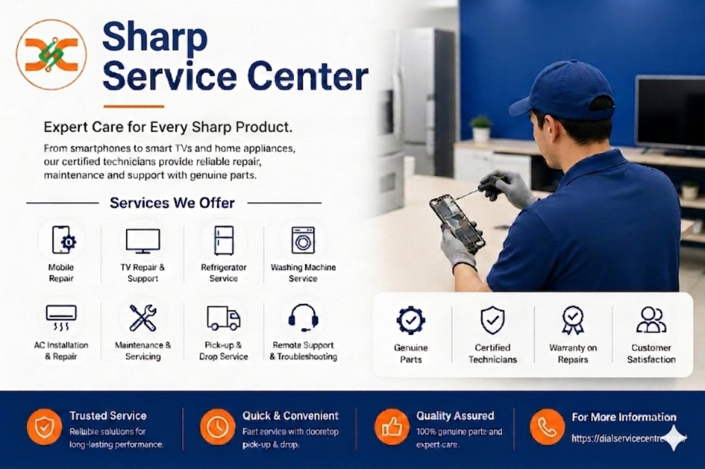 Is Same-Day Repair Available at Sharp Service Center?