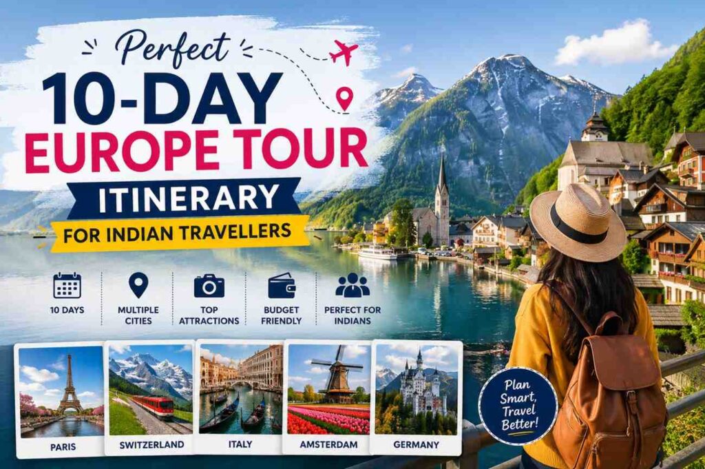 Perfect 10-Day Europe Tour Itinerary for Indian Travellers