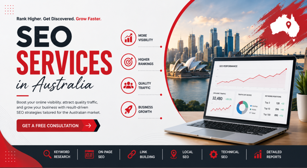 How SEO Services in Australia Help Businesses Rank Higher on Google
