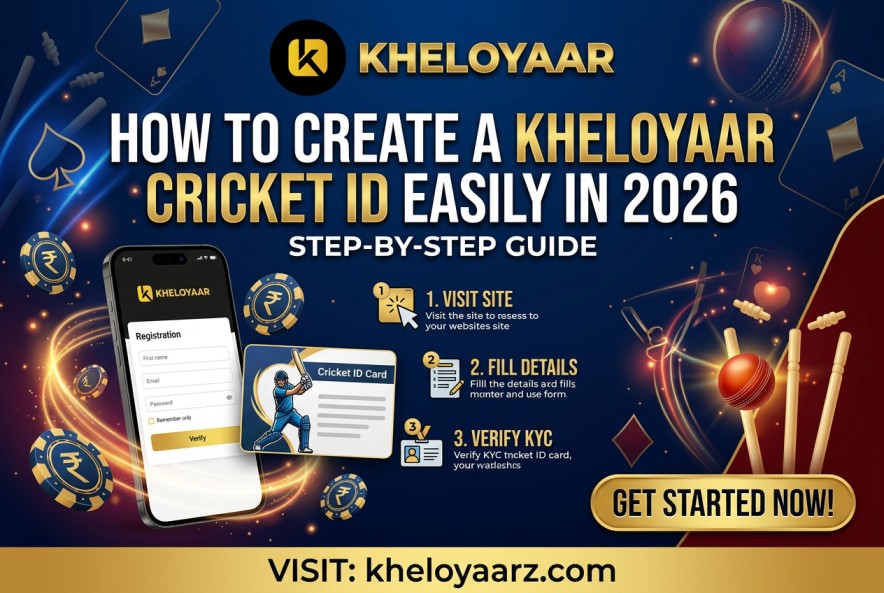 How to Create a Kheloyaar Cricket ID Easily in 2026 – Step-by-Step Guide