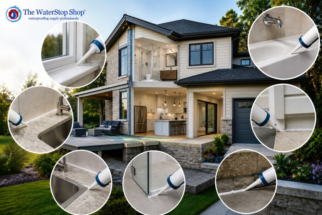 Best Areas in a Home That Need Waterproof Caulking