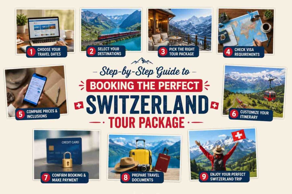Step-by-Step Guide to Booking the Perfect Switzerland Tour Package
