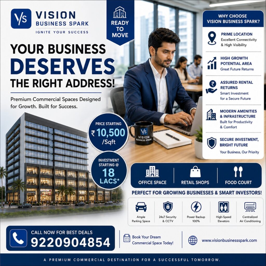 IT Office Space Greater Noida – Smart Investment Opportunity at Vision Business Park