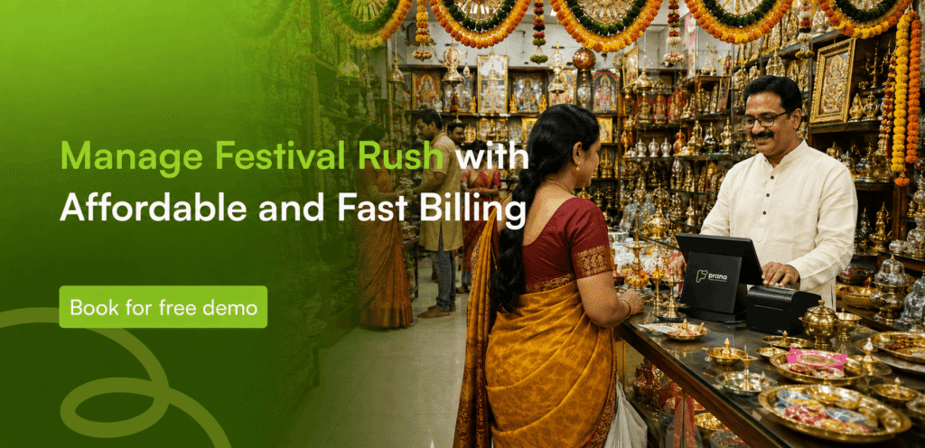 Affordable POS billing software for small pooja stores in India