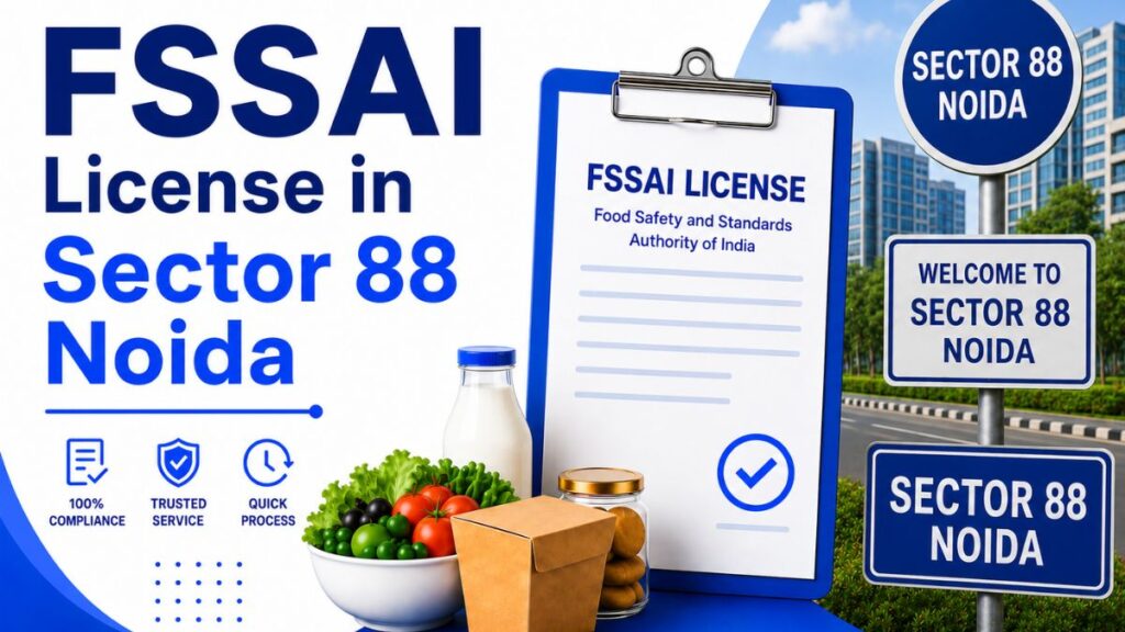 FSSAI License in Sector 88 Noida