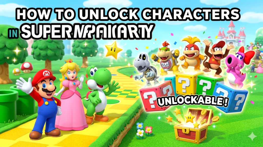 How to Unlock Characters in Super Mario Party – Complete Guide