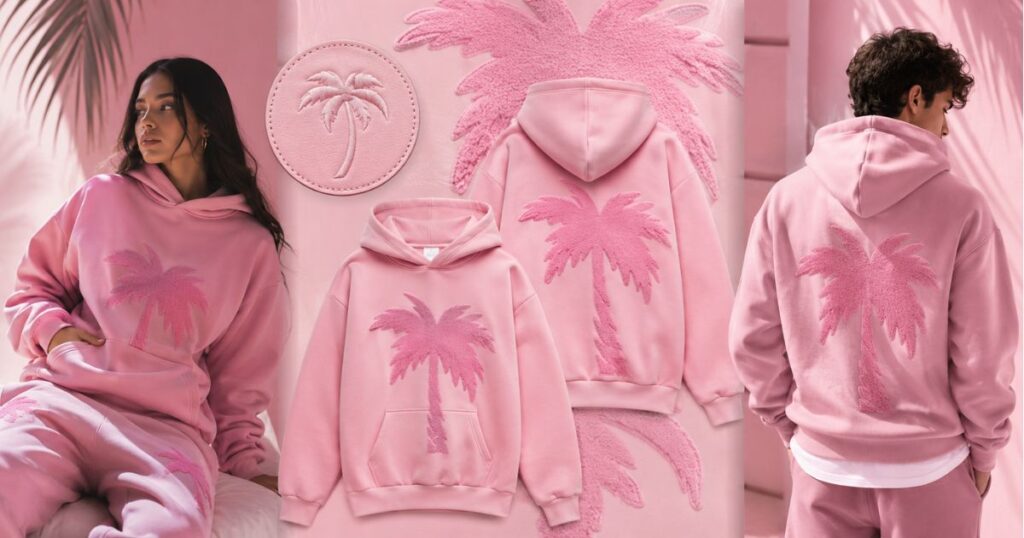 The Growing Popularity Of Pink Palm Puff In Modern Streetwear
