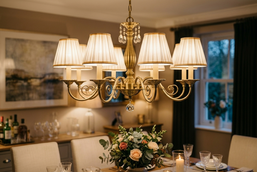 Pleated Lampshade: A Classic Lighting Choice for Elegant Interiors