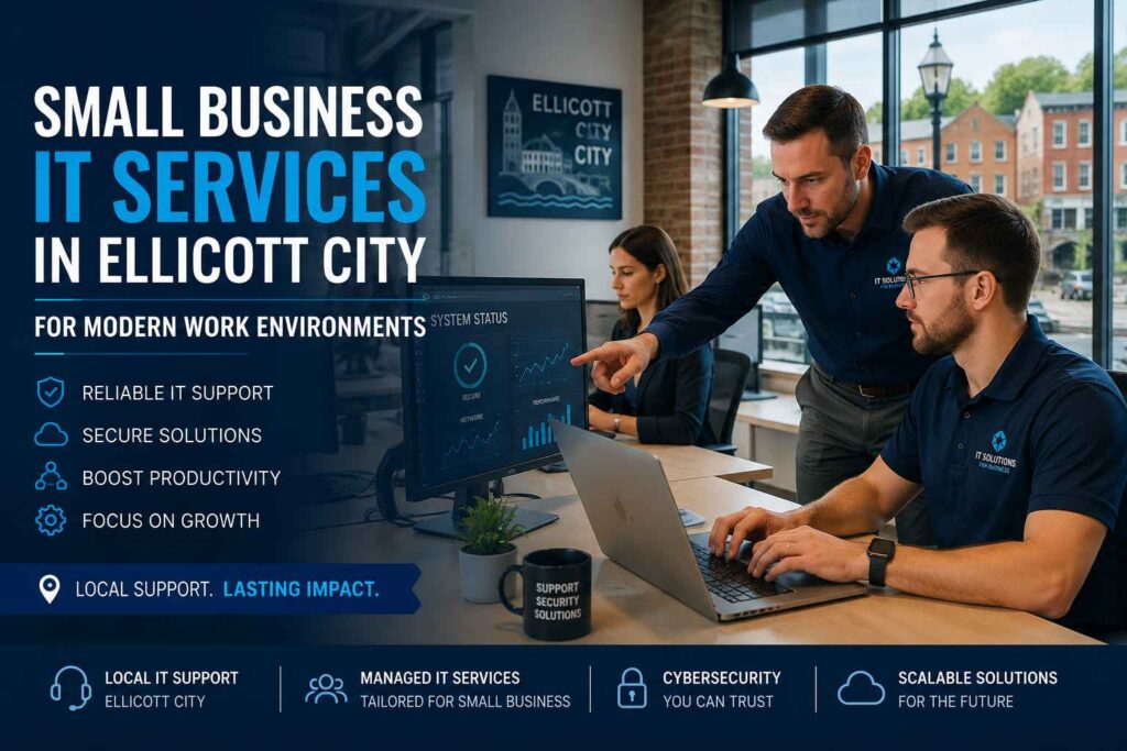 Small Business IT Services in Ellicott City for Modern Work Environments