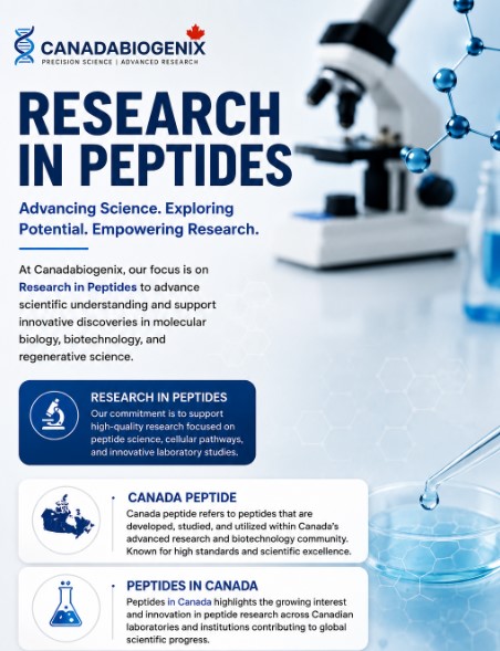 canada peptide Canadabiogenix cellular repair mechanisms in scientific investigations