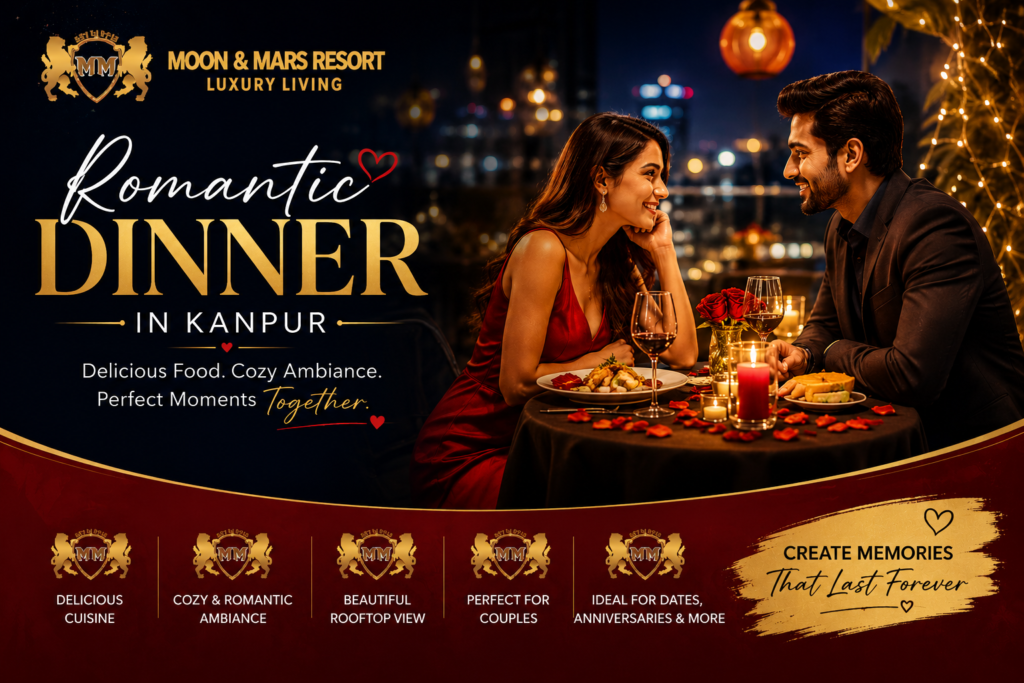 The Ultimate Romantic Restaurant in Kanpur – Moon and Mars Couples Dining Experience