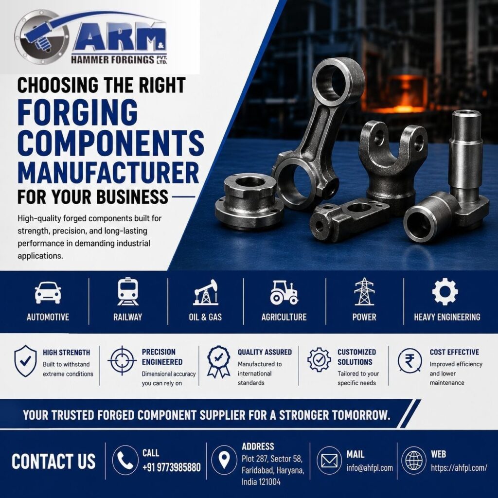 Why Quality Standards Matter in Forge Component Manufacturing