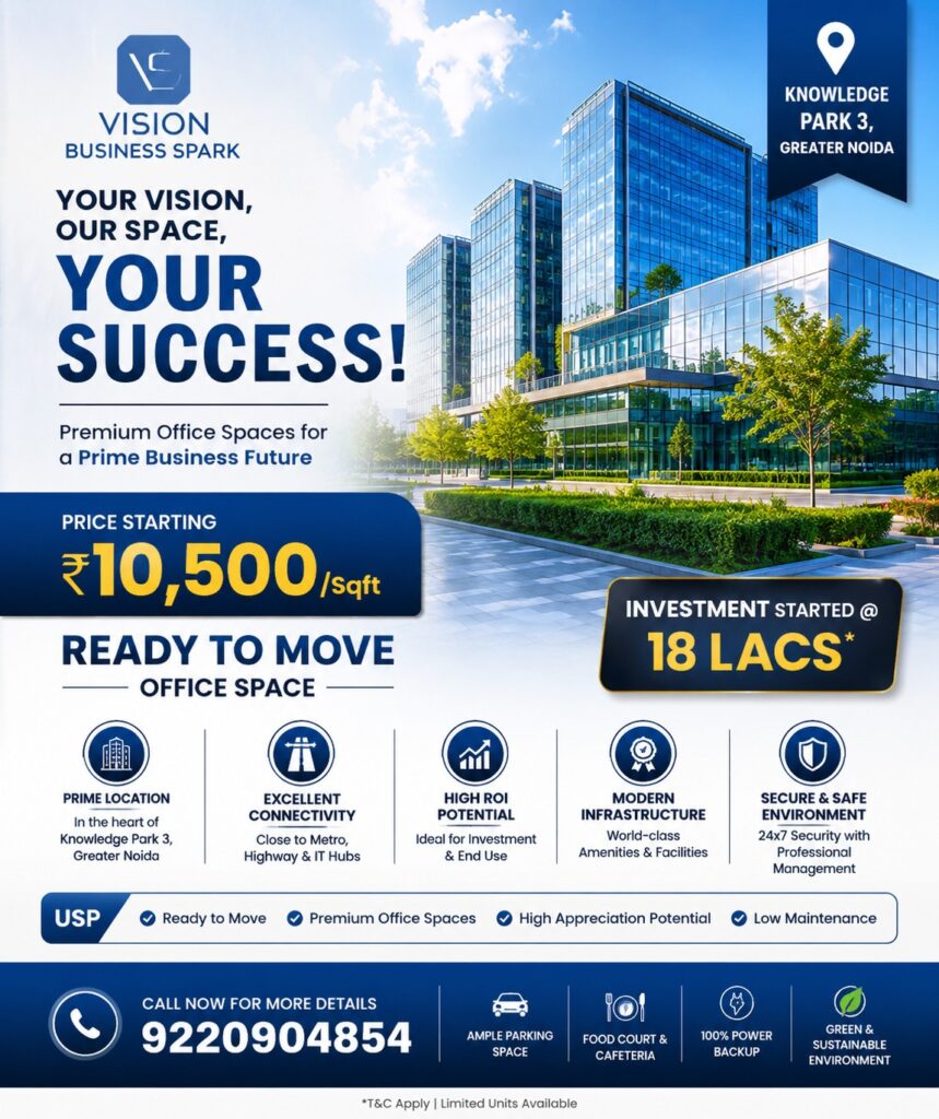 Best Coworking Space Greater Noida – A Comfortable Workspace for Growing Businesses