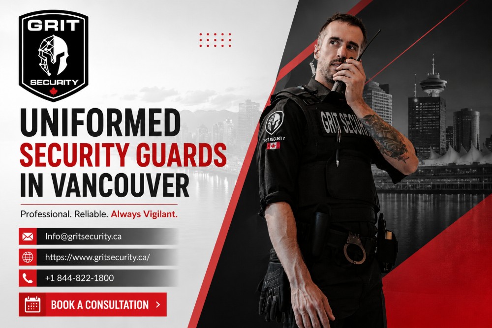Trusted Uniformed Security Guards in Vancouver for Businesses
