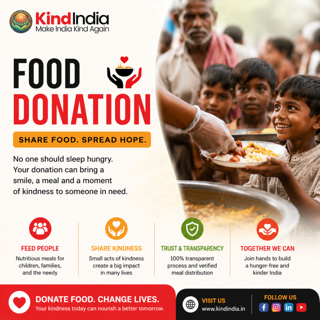 Donate Food in Hyderabad: Understanding the Real Impact of Community Food Support