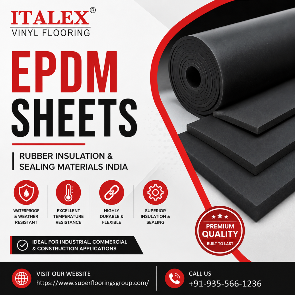 EPDM Sheets – The Ultimate Rubber Solution for Automotive, Construction & Industrial Applications