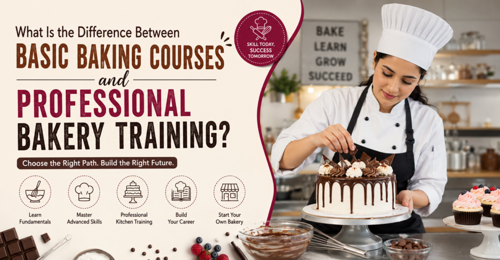 What Is the Difference Between Basic Baking Courses and Professional Bakery Training?