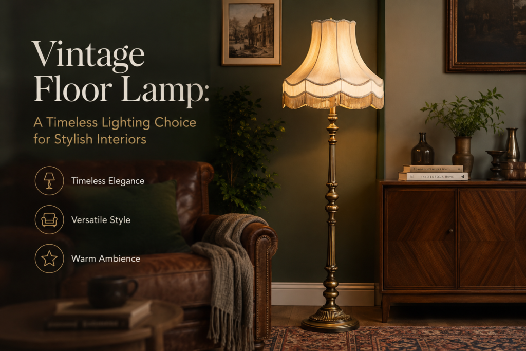 Vintage Floor Lamp: A Timeless Lighting Choice for Stylish Interiors