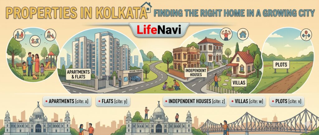 Properties in Kolkata: Finding the Right Home in a Growing City | Lifenavi