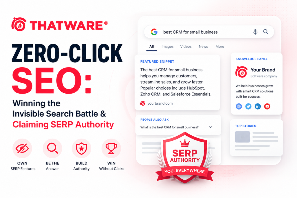 Zero-Click SEO: Winning the Invisible Search Battle & Claiming SERP Authority