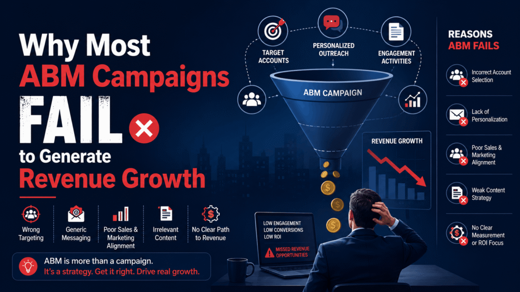 Why Most ABM Campaigns Fail to Generate Revenue Growth