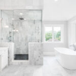 Luxury Bathroom Renovations Calgary & Bathroom Vanity Installation Calgary by Riverstone Kitchens