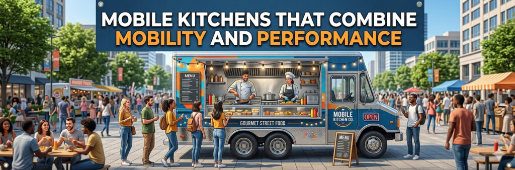 Mobile Kitchens That Combine Mobility and Performance