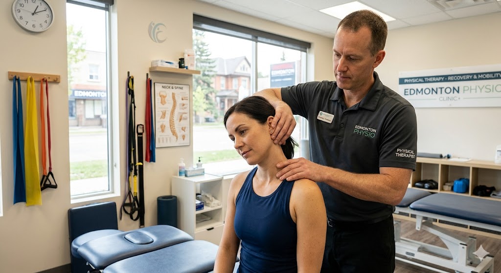 Stiff Neck Physiotherapy Edmonton Supporting Better Movement and Daily Comfort