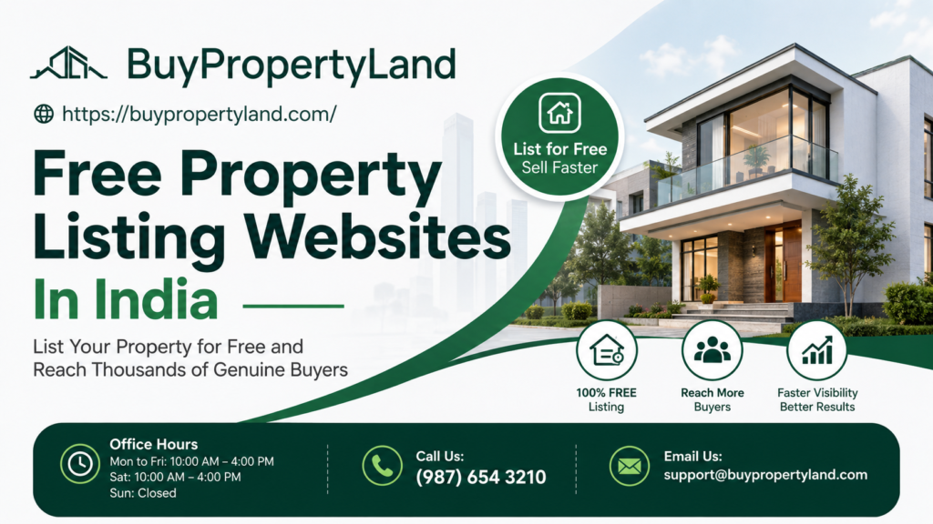 How To Find The Best Free Property Listing Websites In India For Sellers