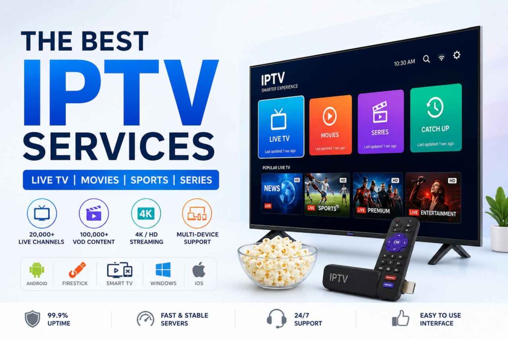 Best USA IPTV 2026 – Top IPTV Services Reviewed for Sports, Movies & Live TV