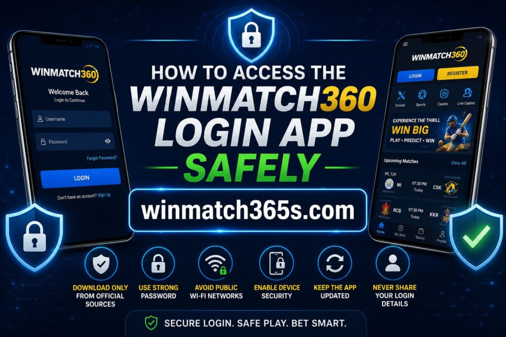How to Access the Winmatch360 Login App Safely