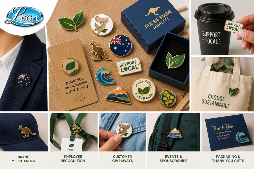 Creative Ways Australian Brands Use Promotional Lapel Pins