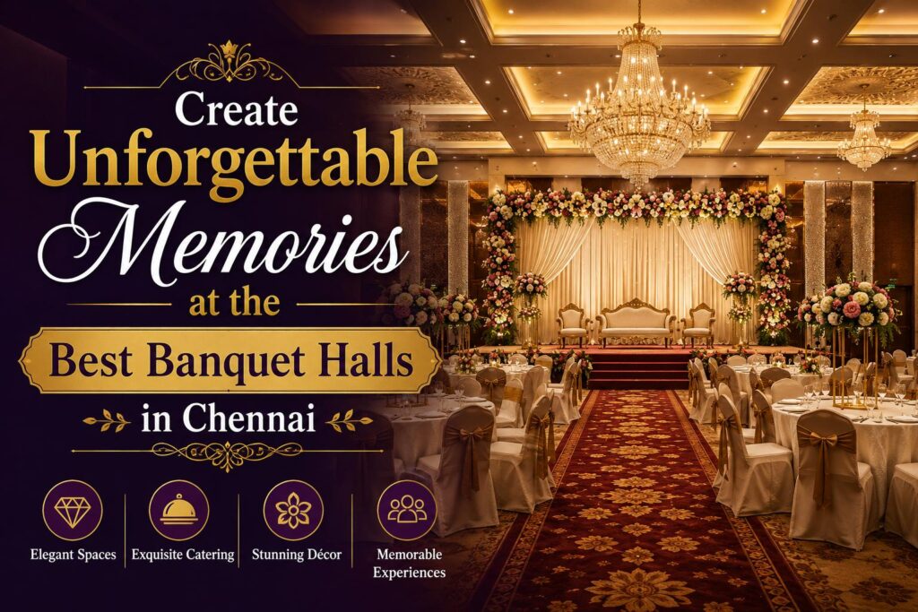 Create Unforgettable Memories at the Best Banquet Halls in Chennai