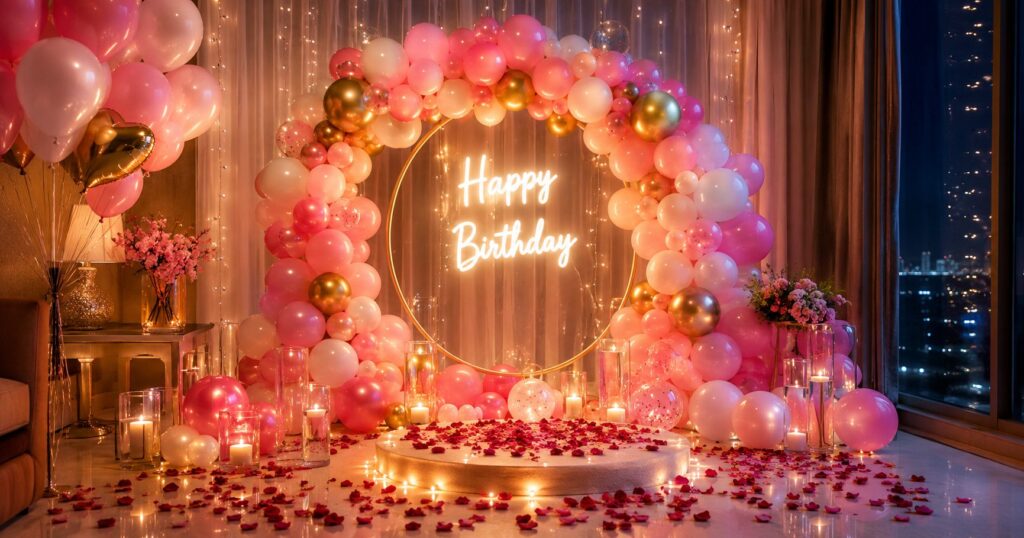 Balloon Decoration in Mumbai – Modern Party Decoration for Every Celebration