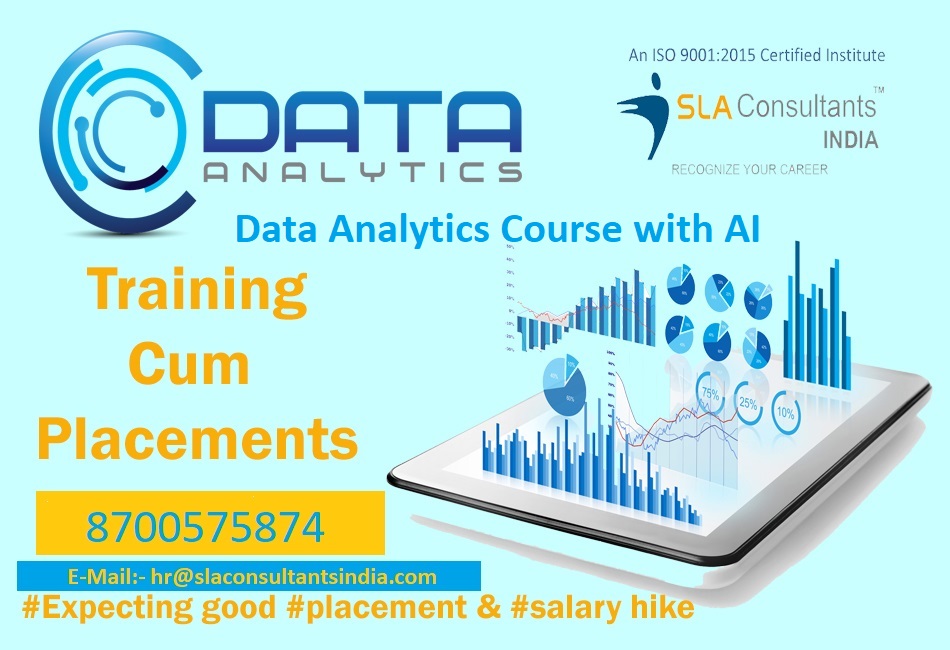 Data Analyst Certification in Delhi | Build Career-Oriented Skills with Free Alteryx, R and Gen AI Skills with IBM Certification Support, Best Summer Offer 2026 by SLA Consultants India