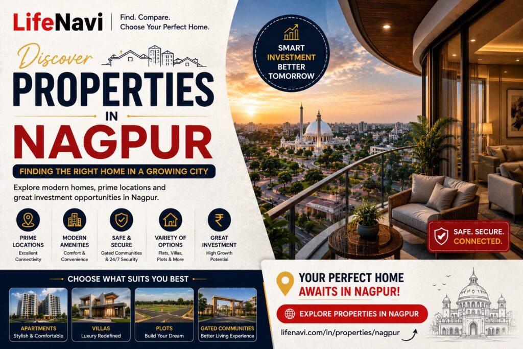Properties in Nagpur: Finding the Right Home in a Growing City | Lifenavi